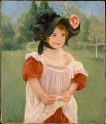 Enfance dans un jardin